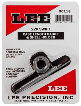 Picture of Lee Precision Case Length Gauge 220 Swift Steel 90118