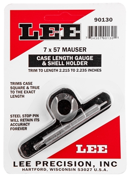 Picture of Lee Precision Case Length Gauge 7x57mm Mauser Steel 0.07 lbs 90130
