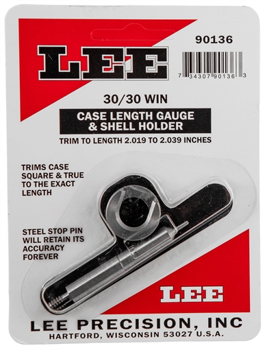 Picture of Lee Case Length Gage and Shell Holder .30-30 Winchester 90136