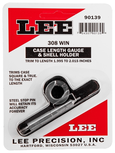 Picture of Lee Precision LEE LENGTH GAUGE/ SHELLHOLDER, .308 WIN 90139