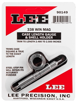 Picture of Lee Precision LEE LENGTH GAUGE/ SHELLHOLDER, .338 WIN MAG 90149