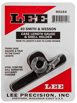 Picture of Lee Precision LEE LENGTH GAUGE/ SHELLHOLDER, .40 S&W 90154