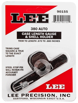 Picture of Lee Precision LEE LENGTH GAUGE/SHELLHOLDER 380 AUTO 90155