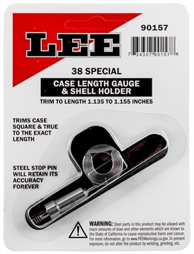 Picture of Lee Precision LEE LENGTH GAUGE/ SHELLHOLDER, .38 SPECIAL 90157
