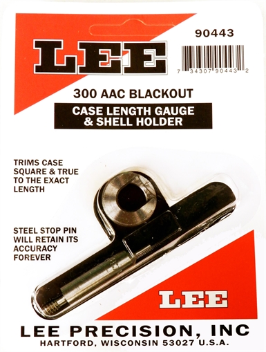 Picture of Lee Precision LEE LENGTH GAUGE/SHELLHOLDER, 300 AAC BLACKOUT 90443
