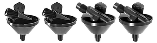Picture of Lee Precision Quick Change Drum Set Black Nylon Works With Classic/Auto Drum Powder Measure 90453