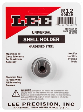 Picture of Lee Precision Shell Holder Universal #12R 6 PPC / 22 PPC / 7.62x39 90529