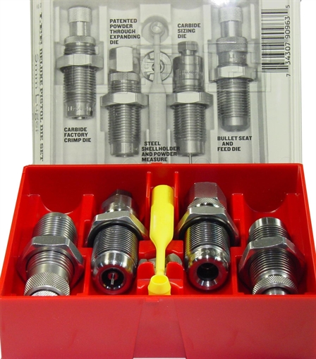Picture of Lee Precision Deluxe 4 Die Set 9mm Luger 90963