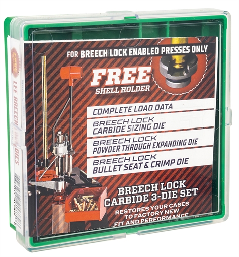 Picture of Lee Precision Breech Lock Carbide 3-Die Set 9mm Luger 91882
