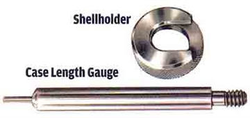 Picture of Lee Case Length Gage and Shell Holder 8x56mmR Mann 90589