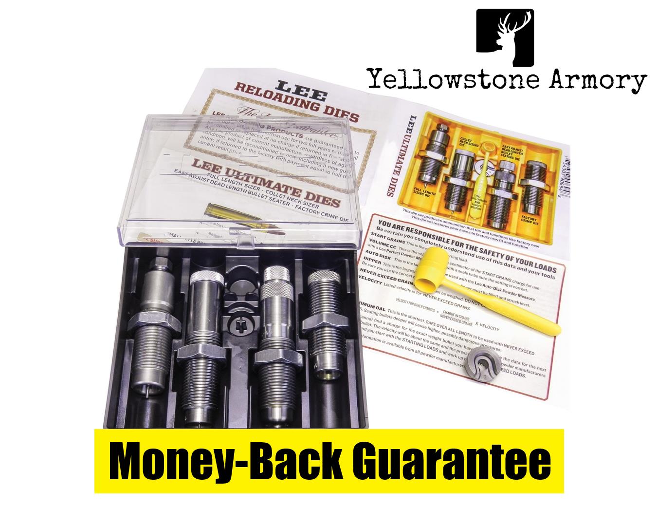 thumbnail image 2 of Lee Precision 90556 Ultimate 4-Die Set For .243 Winchester – New, USA Made Reloading Dies 2 of 4