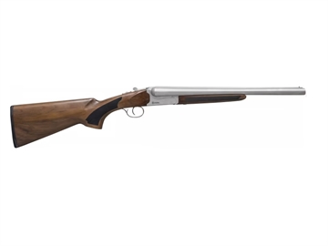 Picture of Citadel Coach 12 Gauge 3" 2rd 18.50" Nickel Barrel/Rec, Fixed Walnut Stock CITSBS1218NKL
