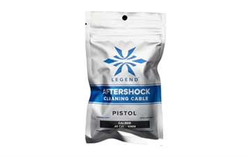 Picture of Legend Outdoor Gear Aftershock Cleaning Cable, Fits 10MM/40 Caliber Pistols, Green and Black AS-CC-40