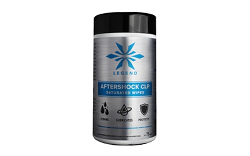 Picture of Legend Outdoor Gear Aftershock CLP, Lubricating Wipes, 75 Count of Saturated Wipes AS-SW-75