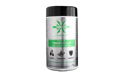 Picture of Legend Outdoor Gear Tremor Scented CLP, Lubricating Wipes, 75 Count of Saturated Wipes TRMR-SW-75