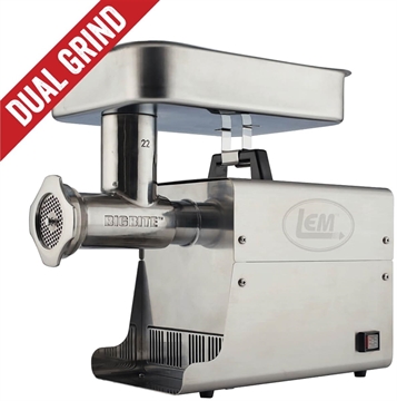 Picture of LEM Products #22 Big Bite Dual Grind Meat Grinder - 1 HP 1786