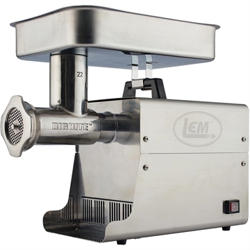 Picture of LEM Products #22 Big Bite Stainless Steel Electric Grinder 17811