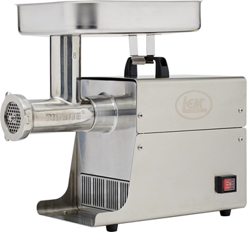 Picture of LEM Products #8 Big Bite Stainless Steel Electric Grinder 17791