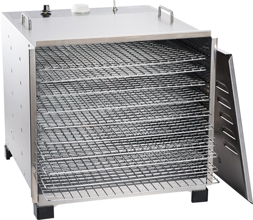 Picture of LEM Products Big Bite Stainless Steel Dehydrator w/12 hr Timer 778A