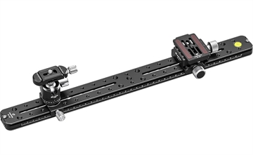 Picture of Leofoto Usa FDM-04 Binocular Rangefinder Rail Kit Black Aluminum 17.71" Long 6940828308497