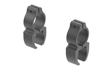 Picture of Leupold Leupold Riflman Gen 2 See-Thru Rimfire Rings Matte 1 in. 3/8 185539