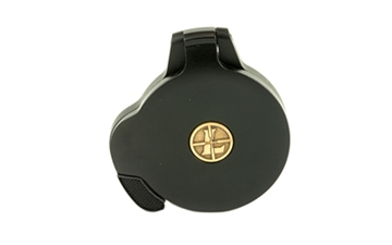 Picture of Leupold Alumina Scope Cover Matte Black Aluminum Standard Eyepieces Obj. Screw On 59055