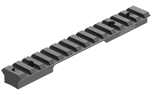 Picture of Leupold BackCountry, 1 Piece Base, Fits Remington 700 Short Action, #8-40 Screws, Matte Black, 20 MOA 180949