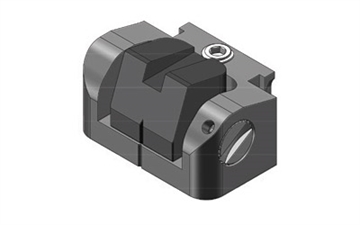 Picture of Leupold DeltaPoint Pro Rear Iron Sight Co-Witness, Black Aluminum 120058