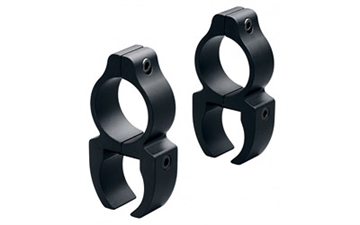 Picture of Leupold 2-Piece Rifleman Detachable See-Thru Rings. 22 Rimfire 3/8" Grooves Matte 0303172 57323