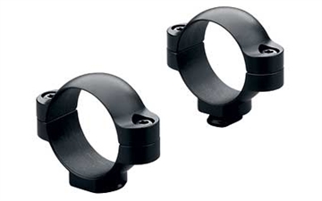 Picture of Leupold 2-Piece STD Windage Adjustable Steel Rings 1" Low Matte 49898