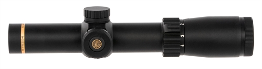 Picture of Leupold VX-Freedom 1-4x 20mm Obj 74.20-29.40 ft @ 100 yds FOV 30mm Tube Black Finish Illuminated FireDot MOA-Ring 177225