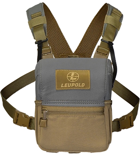 Picture of Leupold Enclosed Binocular Harness Non-Magnetic Tan/Gray 185627
