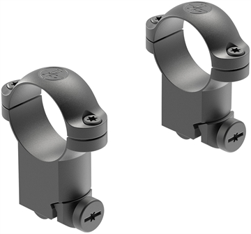 Picture of Leupold 2-Piece Solid Steel Ringmounts - Ruger M77 1" Super High Matte Black 0303170 49944