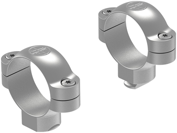 Picture of Leupold 2-Piece STD Windage Adjustable Steel Rings 30mm High Silver 52495