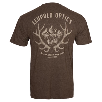 Picture of Leupold Antler Range Tee Brown Heather L 187798