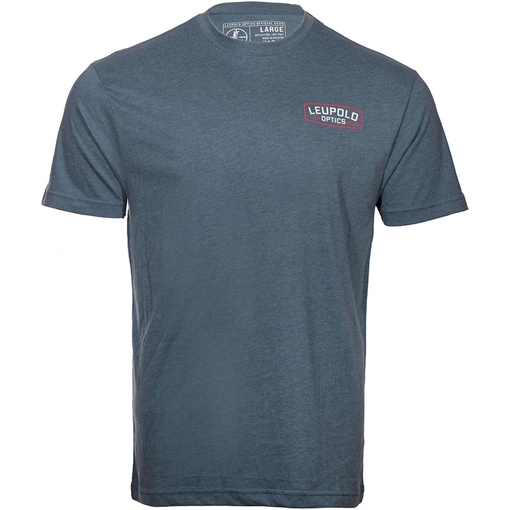 Picture of Leupold Badge Short Sleeve Shirt Indigo M 185984