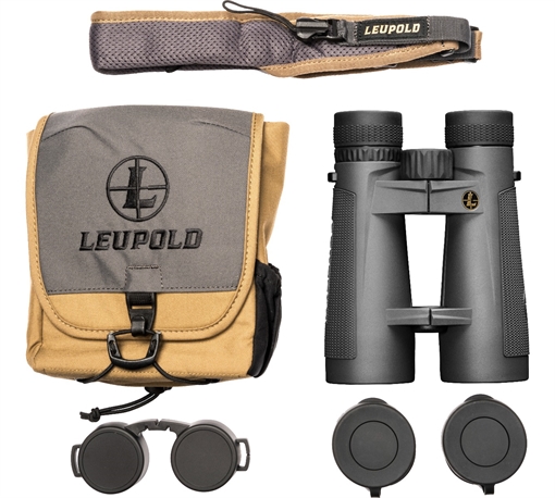 Picture of Leupold BX-5 Santiam HD 12x50mm Roof Prism Shadow Gray Armor Coated 175856