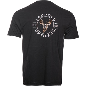 Picture of Leupold Buck Country Short Sleeve Shirt Black M 185928