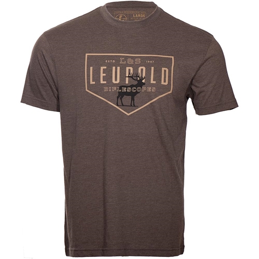 Picture of Leupold Bull Elk Short Sleeve Shirt Espresso M 185948