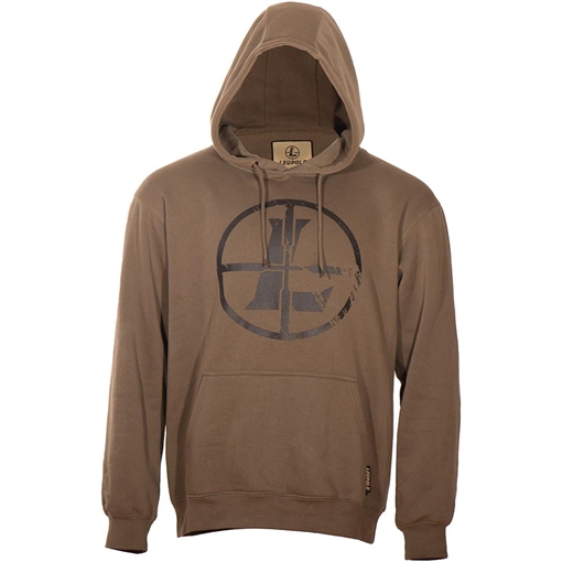 Picture of Leupold Distressed Reticle Hoodie Otter 2XL 185902