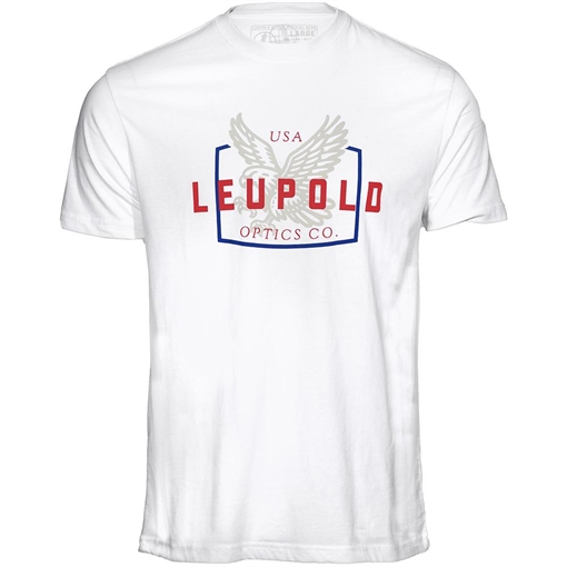 Picture of Leupold Eagle Short Sleeve Shirt White XL 185946