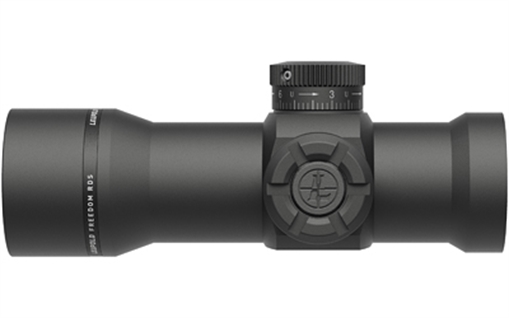 Picture of Leupold Freedom RDS Muzzleloader, 1X Magnification, Second Focal Plane, Illuminated 1MOA Red Dot Reticle, 34mm Main Tube, Matte Finish, Black 186280