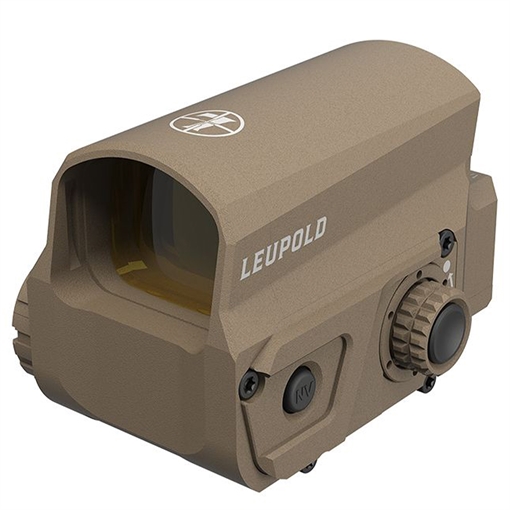 Picture of LEUPOLD LCO PRO F2 CIRCLE DOT- R FDE 4 ILLUM RETICLES MOUNTS TO PIC RAIL 187641