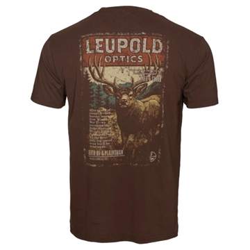 Picture of Leupold Magazine Short Sleeve Shirt Brown Heather M 187821