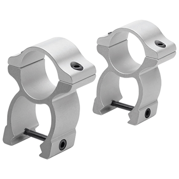 Picture of Leupold 2-Piece Rifleman Detachable Weaver-Style See-Thru Aluminum Rings 1" High Silver 0303170 57400
