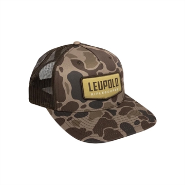 Picture of Leupold Riflescopes Duck Camo Trucker Cap - Brown 183985