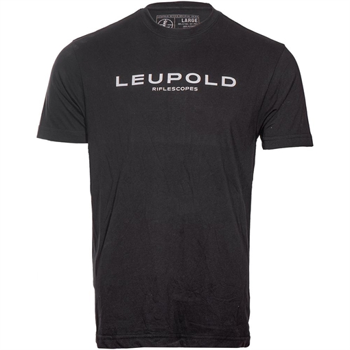 Picture of Leupold Riflescopes Short Sleeve Shirt Black XL 185962