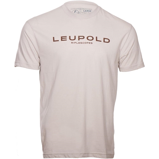 Picture of Leupold Riflescopes Short Sleeve Shirt Sand M 185964