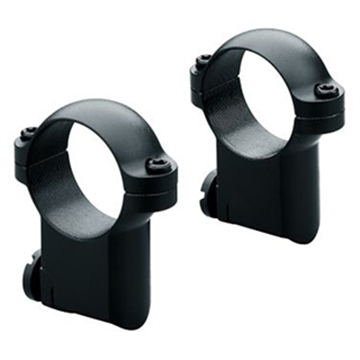Picture of Leupold 2-Piece Solid Steel Ringmounts - Ruger No. 1 & 77/22 1" High Matte Black 0303171 50217