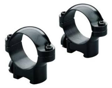 Picture of Leupold Ringmounts Black Gloss 1" Rimfire Low 49949